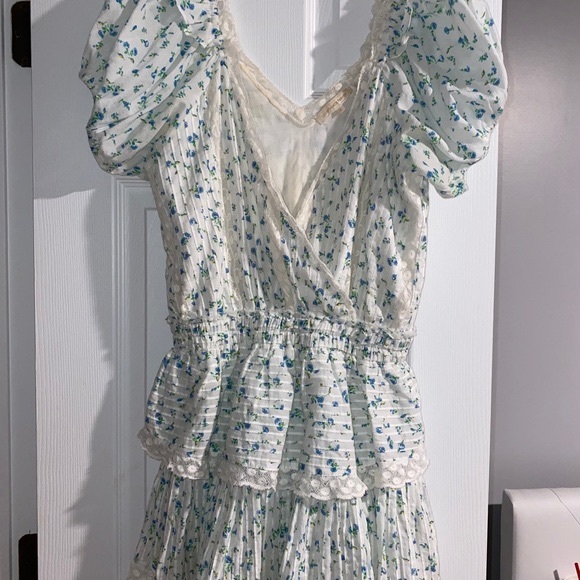 SOLD🚫LoveShackFancy “Carlo” Dress in Bonnet Blue - Picture 13 of 14